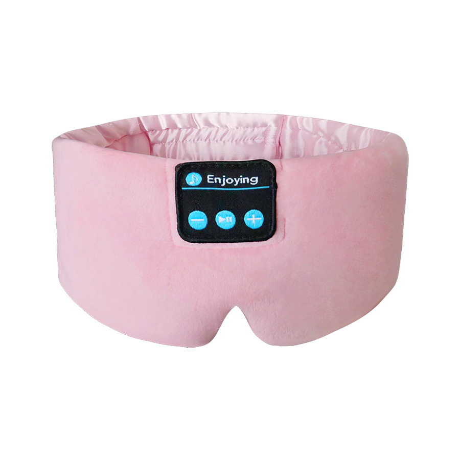 Hvorfor bliver Silk Bluetooth Sleep Eye Mask Sovende hovedtelefoner Pink et must-have for bedre søvn?