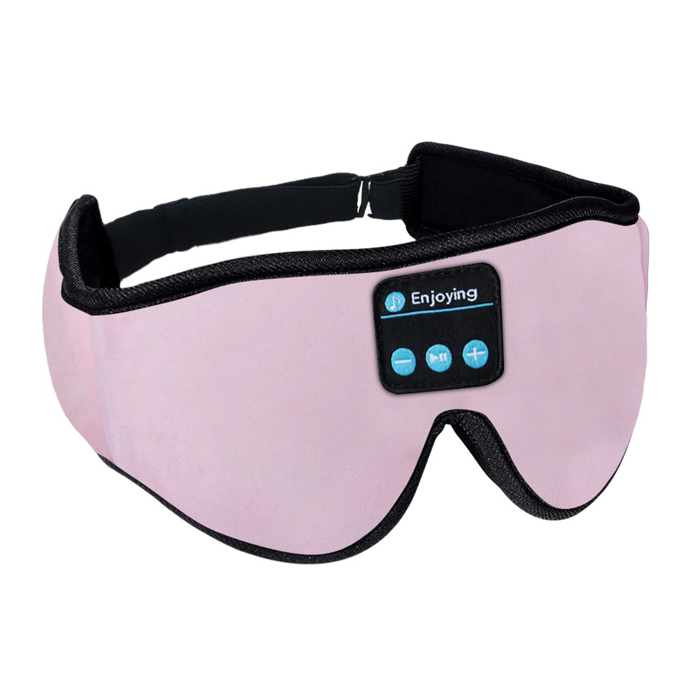 3D Bluetooth Sleep Eye Mask Sleep Headphones Pink