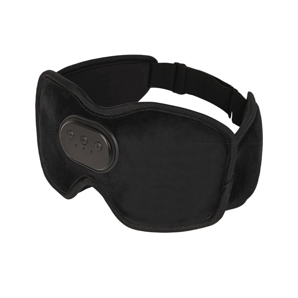 3D Bluetooth Sleep Eye Mask Trådløs musikmaske Sort