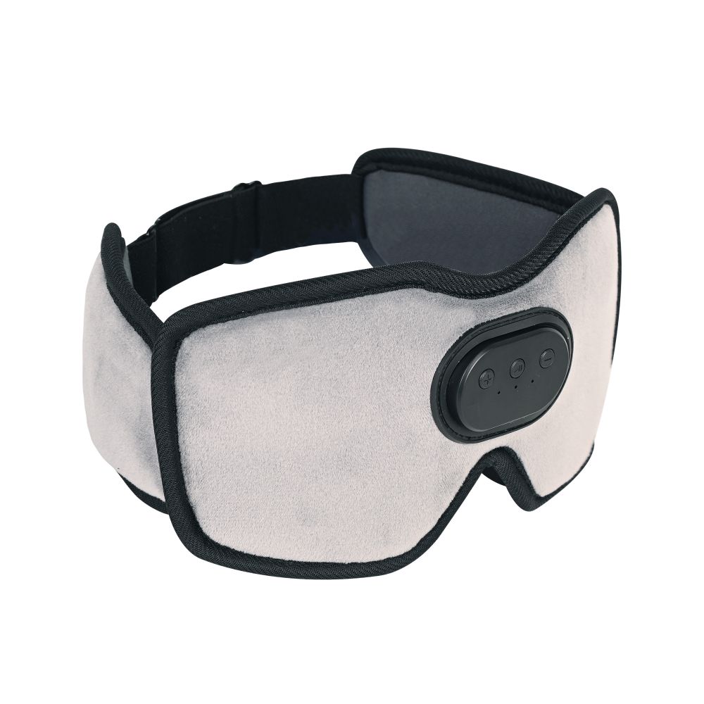 3D Bluetooth Sleep Eye Mask Trådløs musikmaske Grå