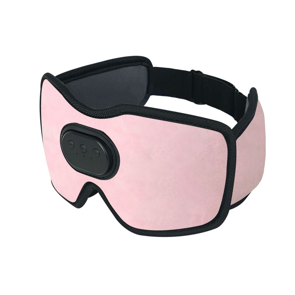 3D Bluetooth Sleep Eye Mask Trådløs musikmaske Pink