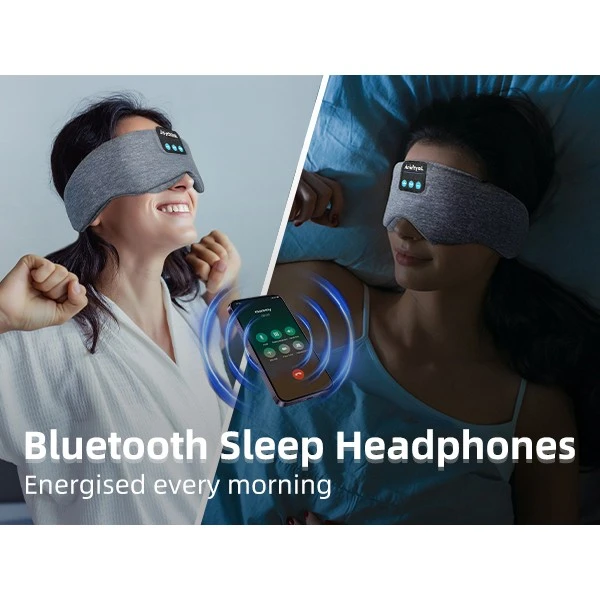 Bluetooth Gray Mini Sleep Eye Mask