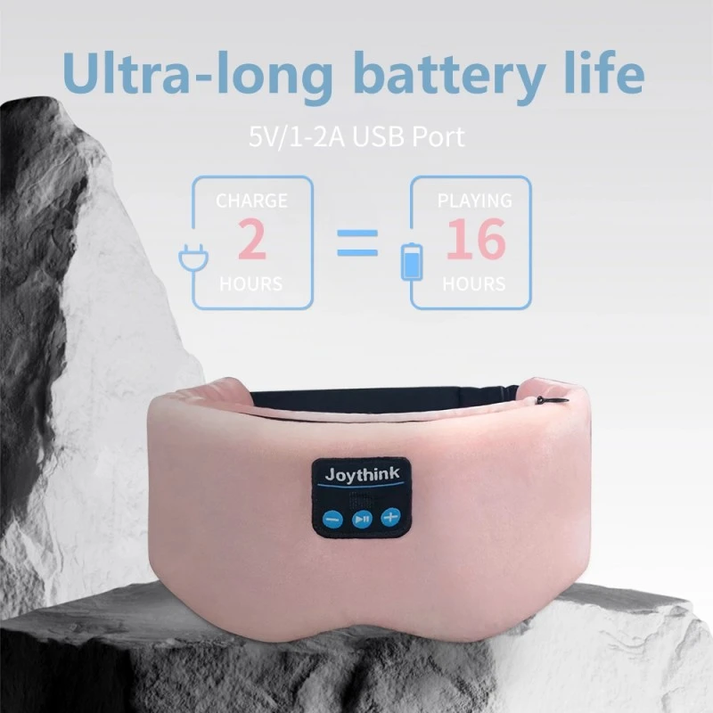Bluetooth Pink Mini Sleep Eye Mask
